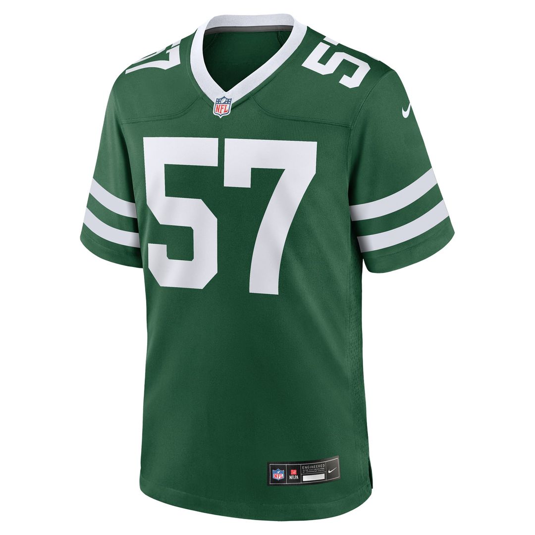 Men's Nike New York Jets C.J. Mosley Legacy Green Team Game NFL Jersey