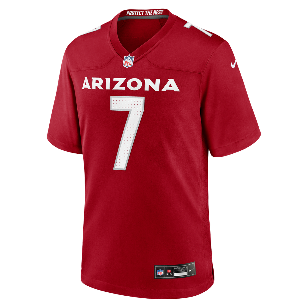 Men's Nike Arizona Cardinals Jacoby Brissett Cardinal Team Game NFL Jersey
