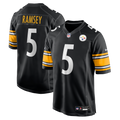 Men's Nike Pittsburgh Steelers Jalen Ramsey Black Team Game NFL Jersey