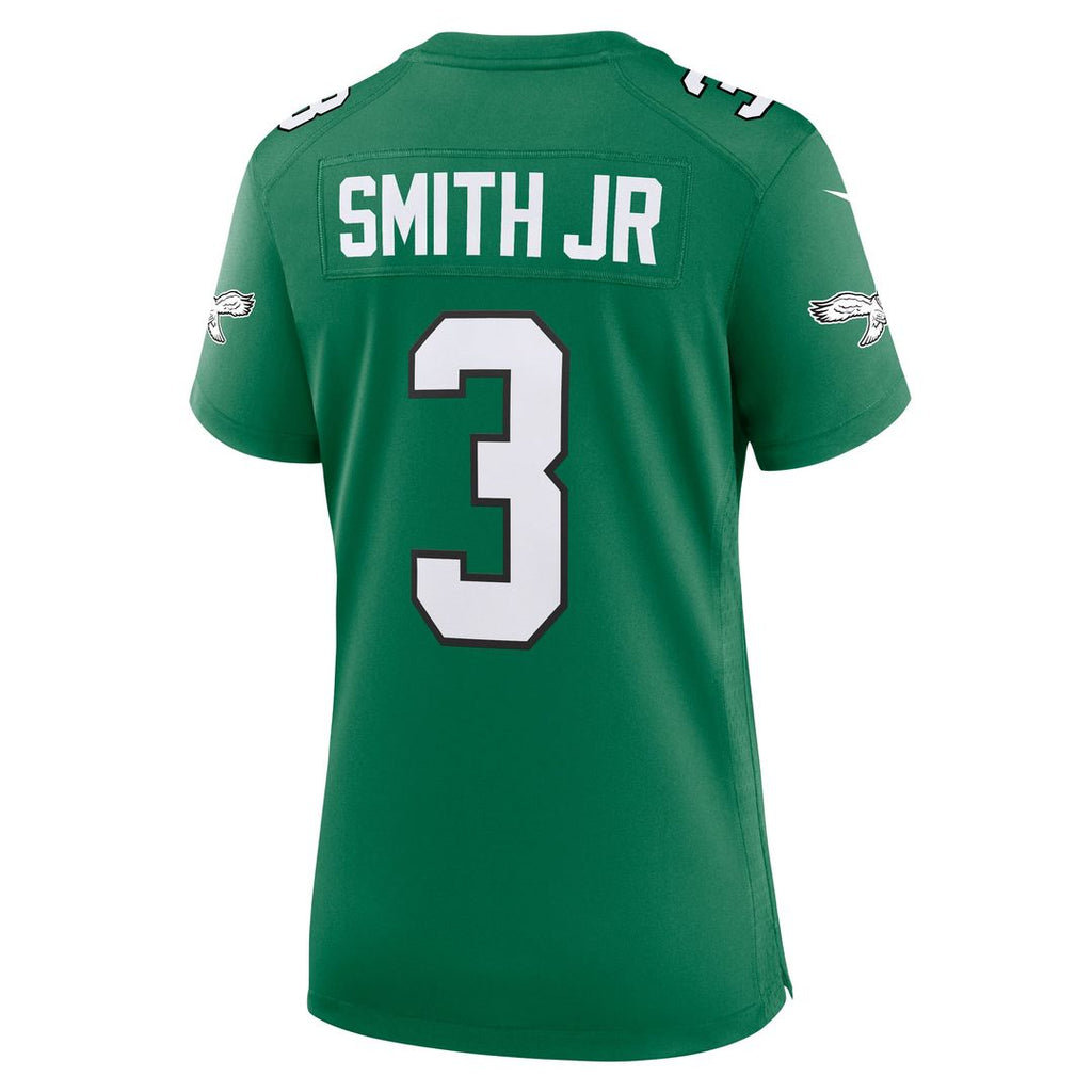 Women's Nike Philadelphia Eagles Nolan Smith Kelly Green Alternate Game NFL Jersey