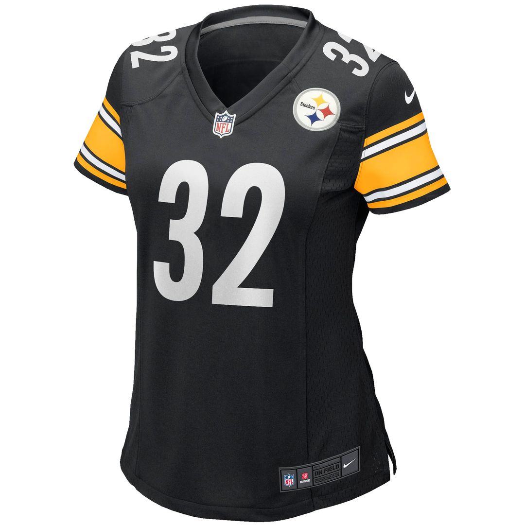 Women's Nike Pittsburgh Steelers Franco Harris Black Game Retired Player NFL Jersey