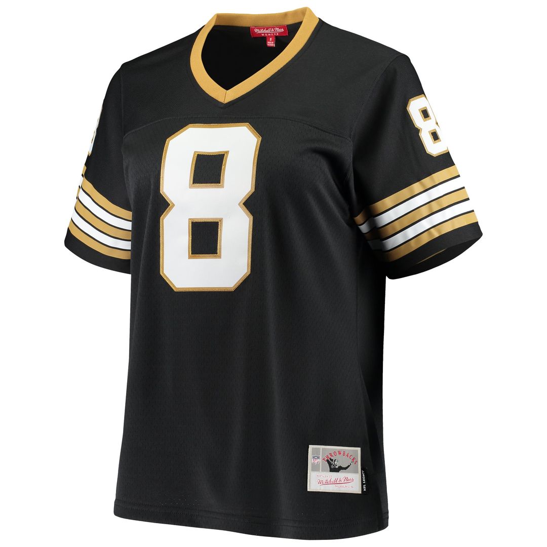 Women's Mitchell & Ness New Orleans Saints Archie Manning Black 1979 Legacy Replica NFL Jersey