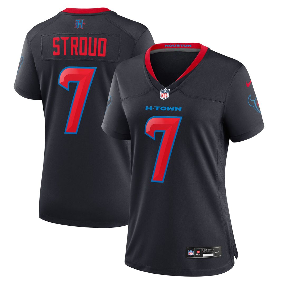 Women's Nike Houston Texans C.J. Stroud Red Alternate Game NFL Jersey