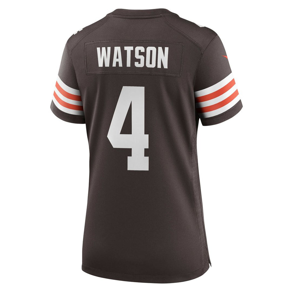 Women's Nike Cleveland Browns Deshaun Watson Brown Player NFL Jersey
