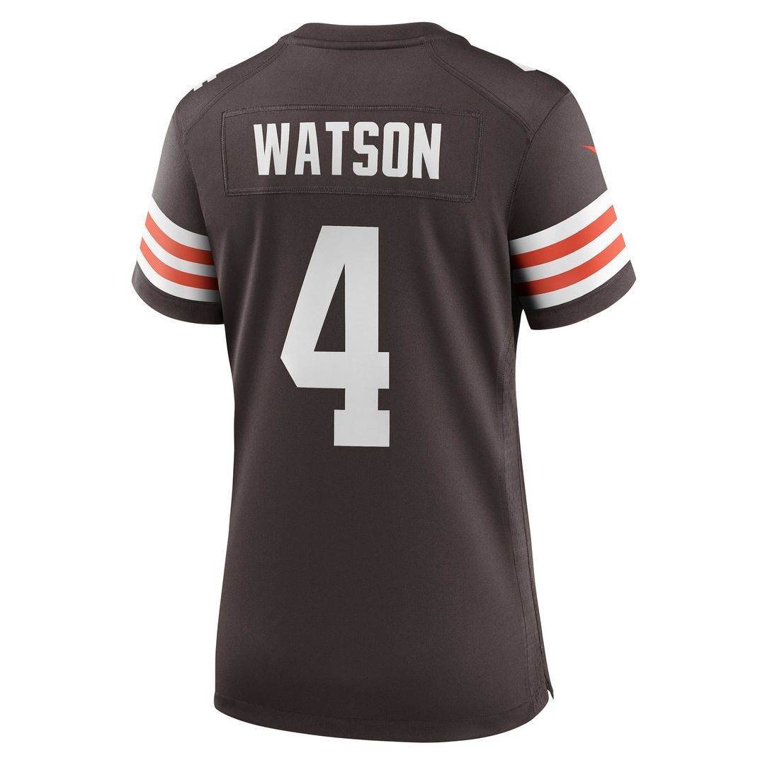 Women's Nike Cleveland Browns Deshaun Watson Brown Player NFL Jersey