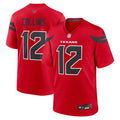Men's Nike Houston Texans Nico Collins Red Alternate Game NFL Jersey