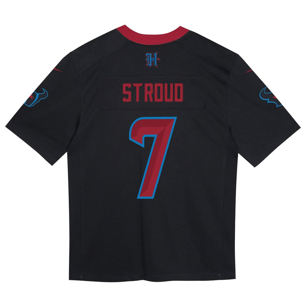 Preschool Nike Houston Texans C.J. Stroud Navy Alternate Player Game NFL Jersey