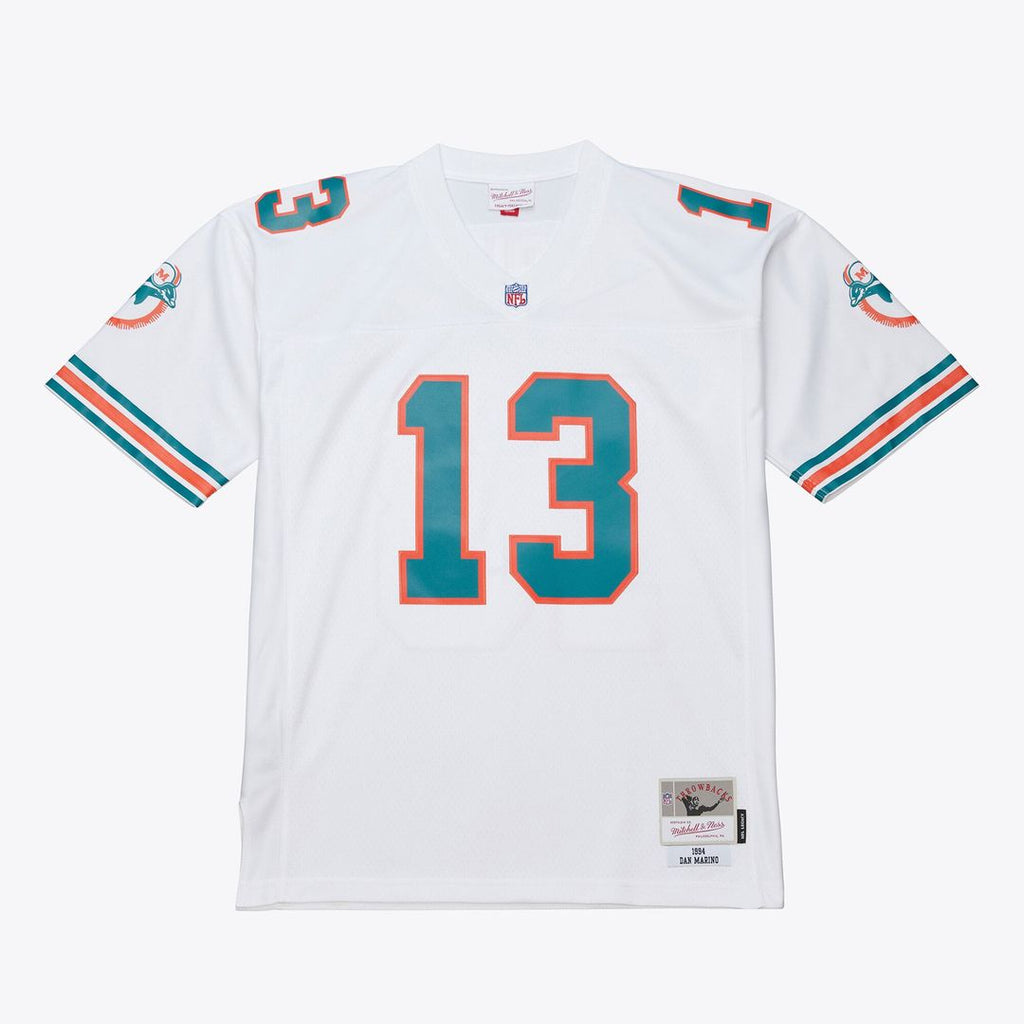 Men's Mitchell & Ness Miami Dolphins Dan Marino White 1994 Legacy Replica NFL Jersey
