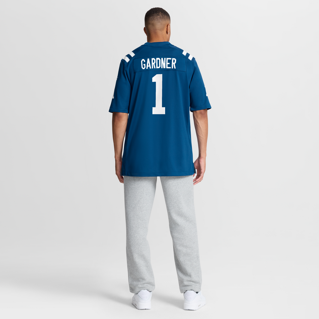 Men's Nike Indianapolis Colts Ahmad Sauce Gardner Royal Team Game NFL Jersey