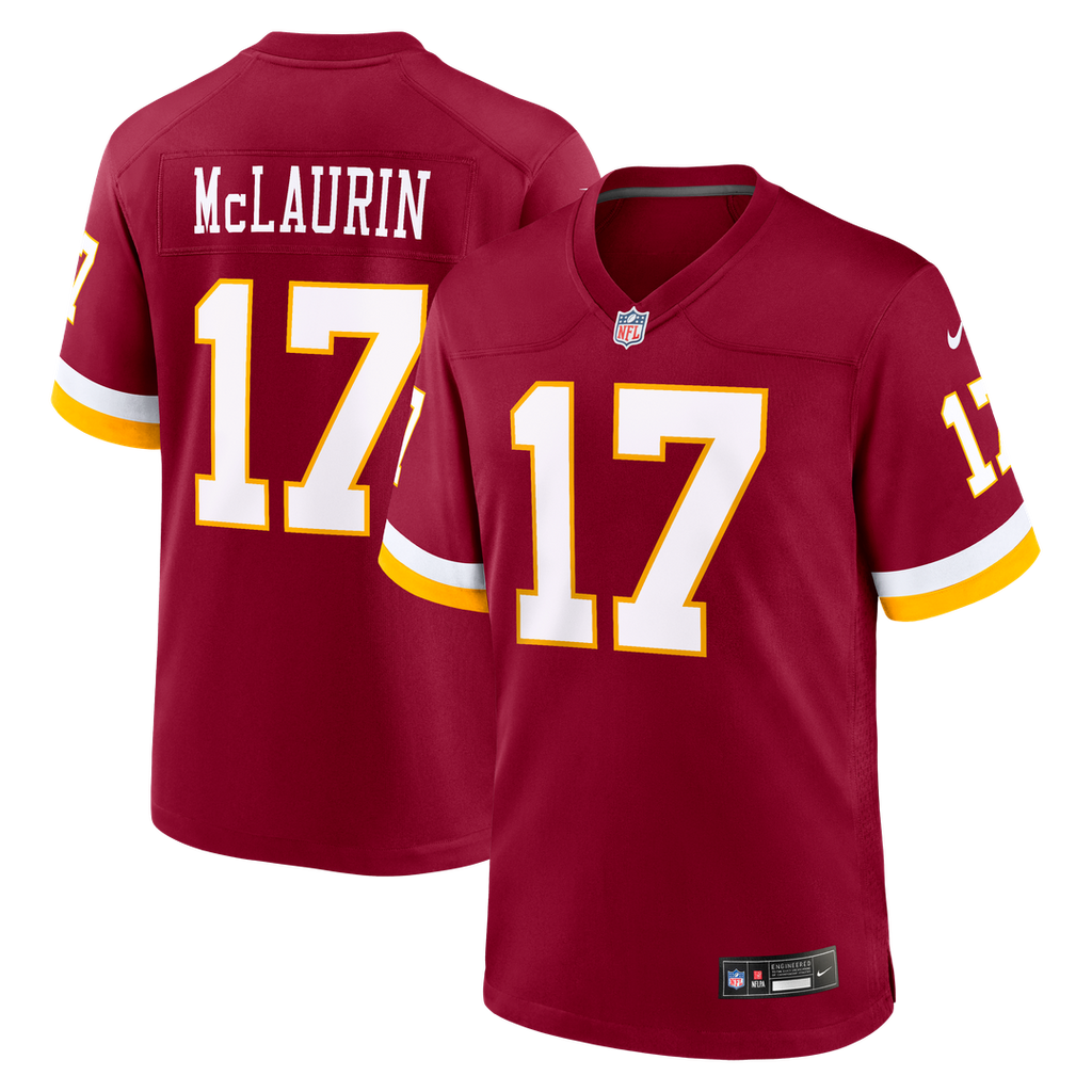 Men's Nike Washington Commanders Terry McLaurin Burgundy Game NFL Jersey