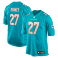 Men's Nike Miami Dolphins Ethan Bonner Aqua Game NFL Jersey