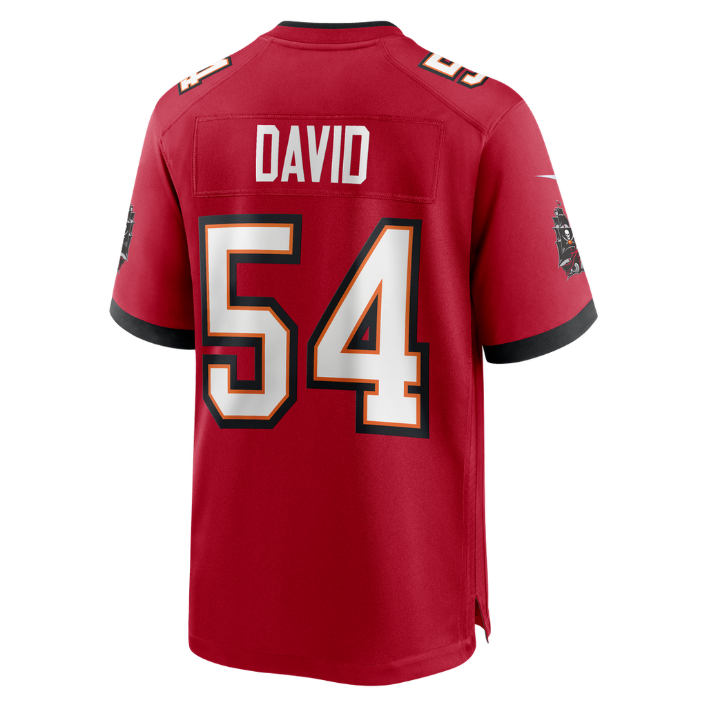 Men's Nike Tampa Bay Buccaneers Lavonte David Red Game NFL Jersey