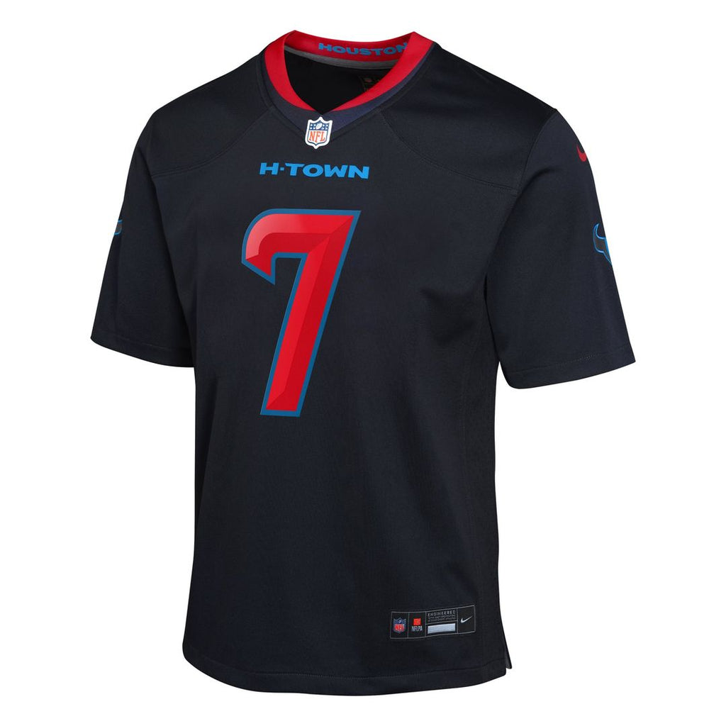 Youth Nike Houston Texans C.J. Stroud Red Game NFL Jersey