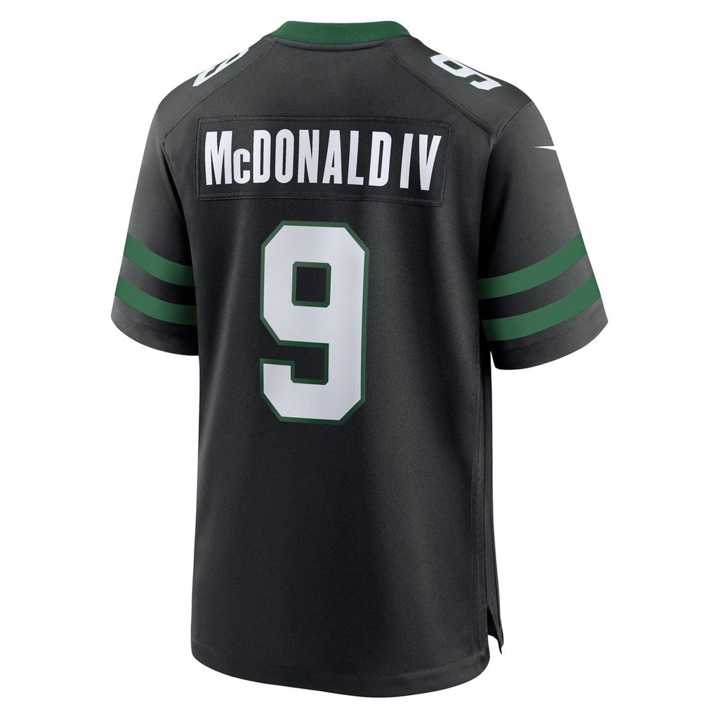 Men's Nike New York Jets Will McDonald IV Legacy Green Team Game NFL Jersey