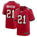 Men's Nike Tampa Bay Buccaneers Benjamin Morrison Red Team Game NFL Jersey