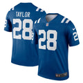 Men's Nike Indianapolis Colts Jonathan Taylor Royal Legend Player NFL Performance Top