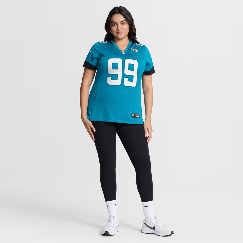Women's Nike Jacksonville Jaguars Ruke Orhorhoro Teal Team Game NFL Jersey