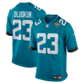 Men's Nike Jacksonville Jaguars Foyesade Oluokun Teal Game Player NFL Jersey
