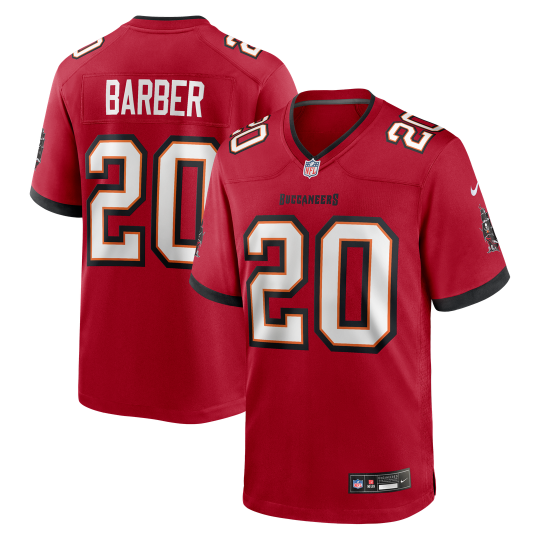 Men's Nike Tampa Bay Buccaneers Ronde Barber Orange Retired Player Alternate Game NFL Jersey