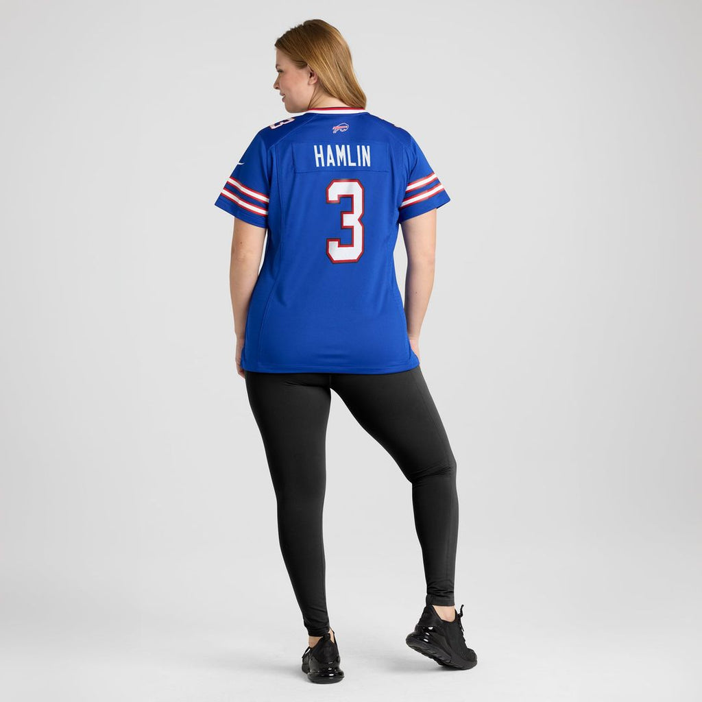 Women's Nike Buffalo Bills Damar Hamlin Royal Game NFL Jersey