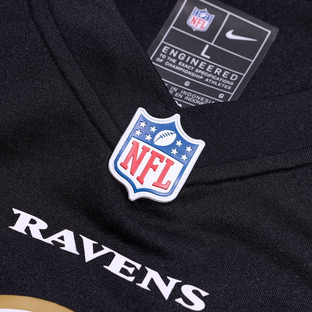 Men's Nike Baltimore Ravens Jamal Lewis Black Retired Player Alternate Game NFL Jersey