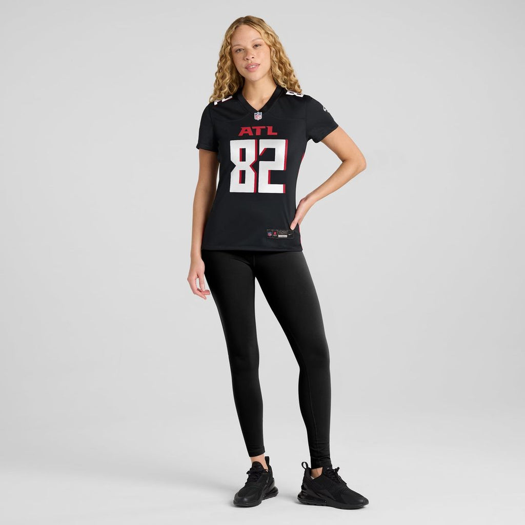 Women's Nike Atlanta Falcons Casey Washington Black Game NFL Jersey