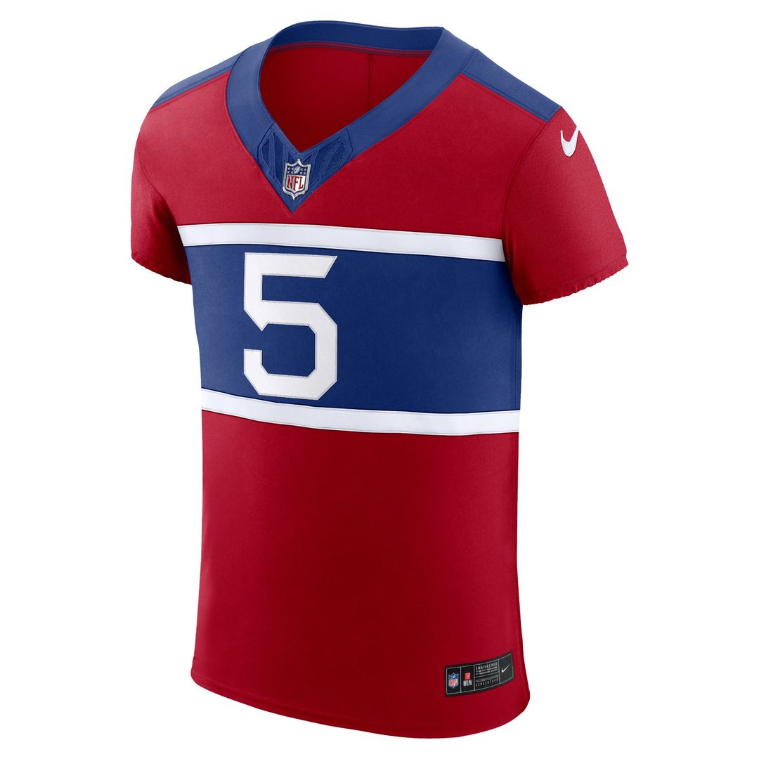 Men's Nike New York Giants Kayvon Thibodeaux Red Vapor F.U.S.E. Elite Player Jersey Vapor F.U.S.E. Elite NFL Jersey