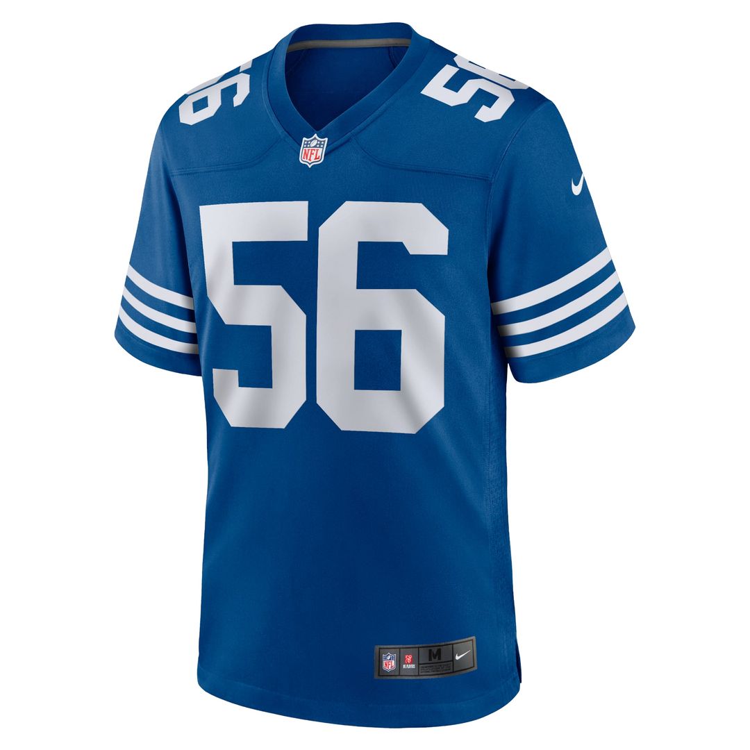 Men's Nike Indianapolis Colts Quenton Nelson Royal Alternate Game NFL Jersey