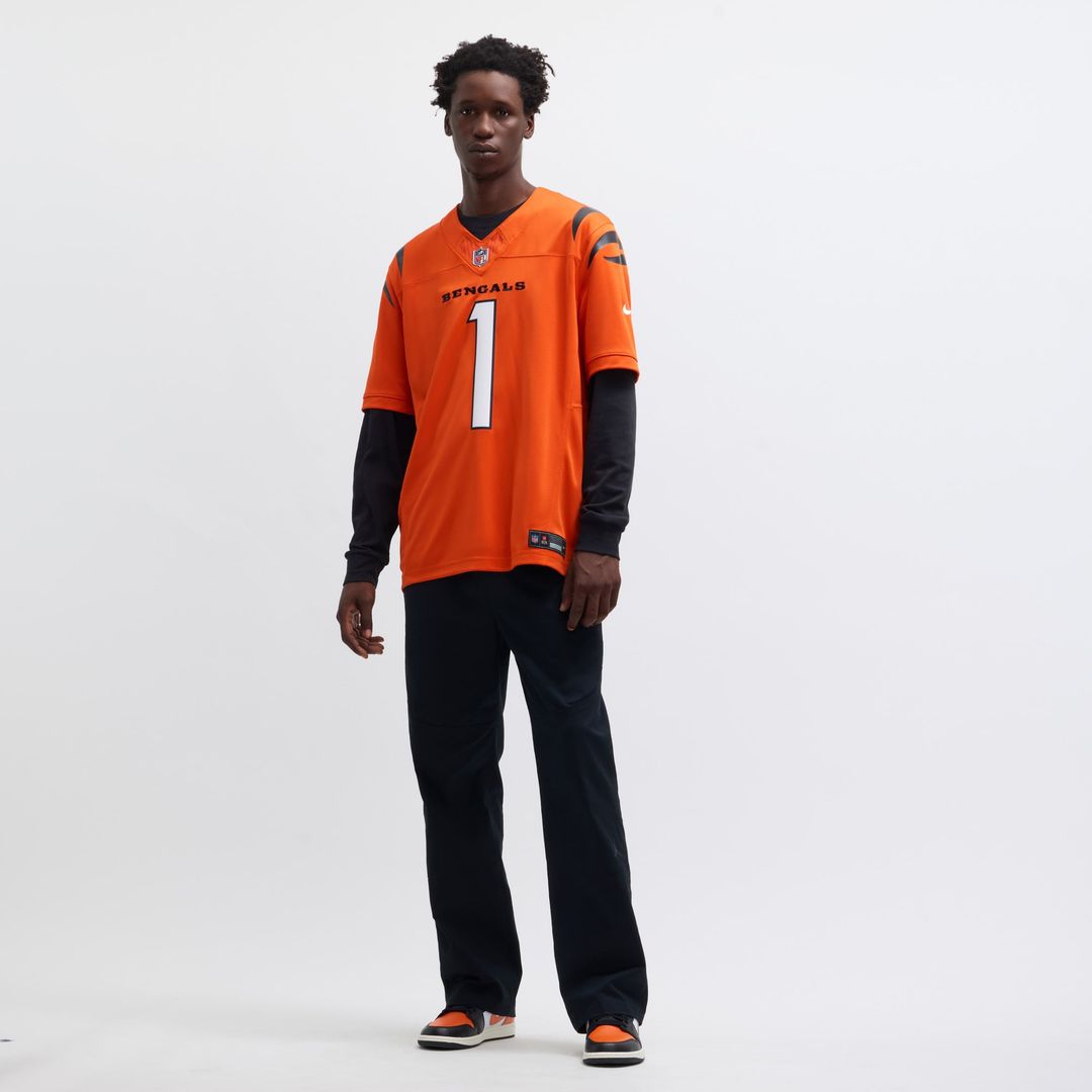Men's Nike Cincinnati Bengals Ja'Marr Chase Black Vapor F.U.S.E. Limited NFL Jersey