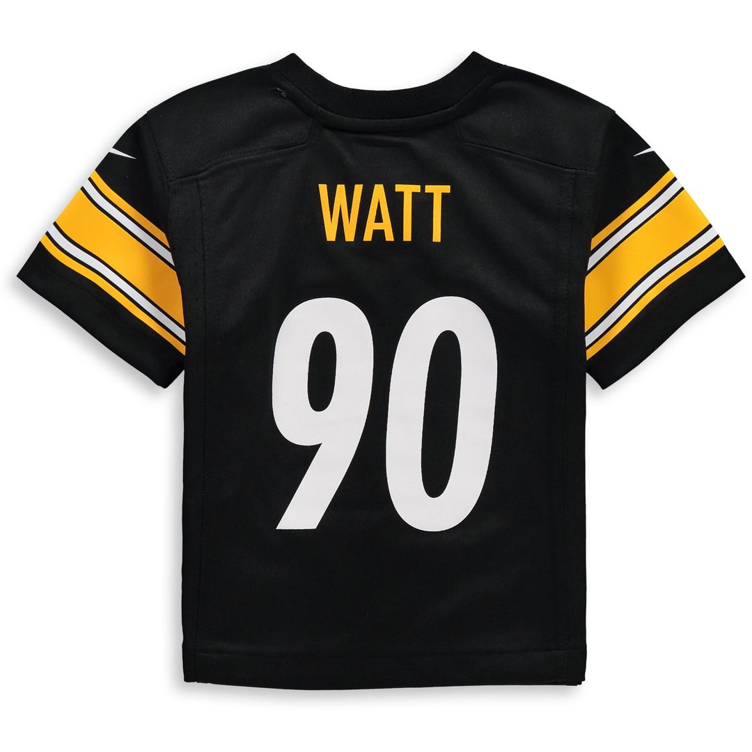 Toddler Nike Pittsburgh Steelers T.J. Watt Black Game NFL Jersey
