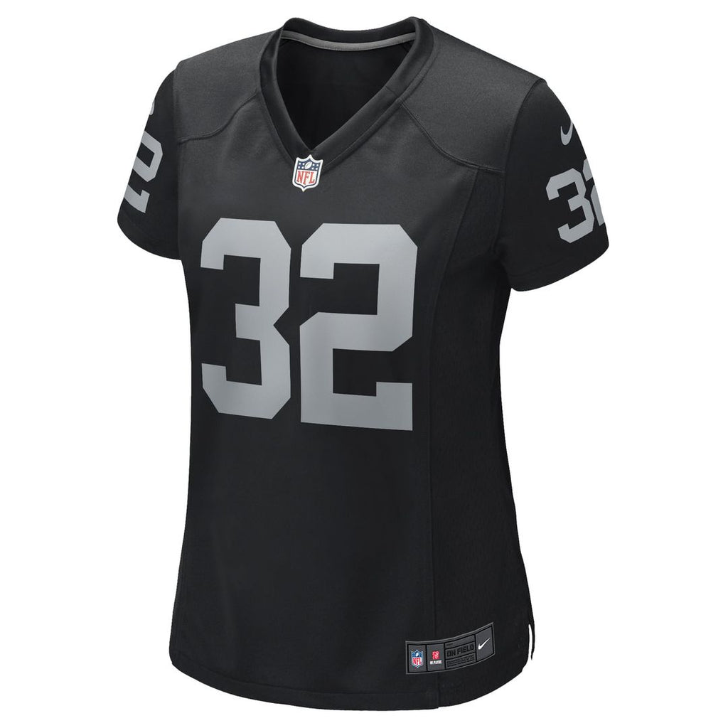Women's Nike Las Vegas Raiders Marcus Allen Black Game Retired Player NFL Jersey