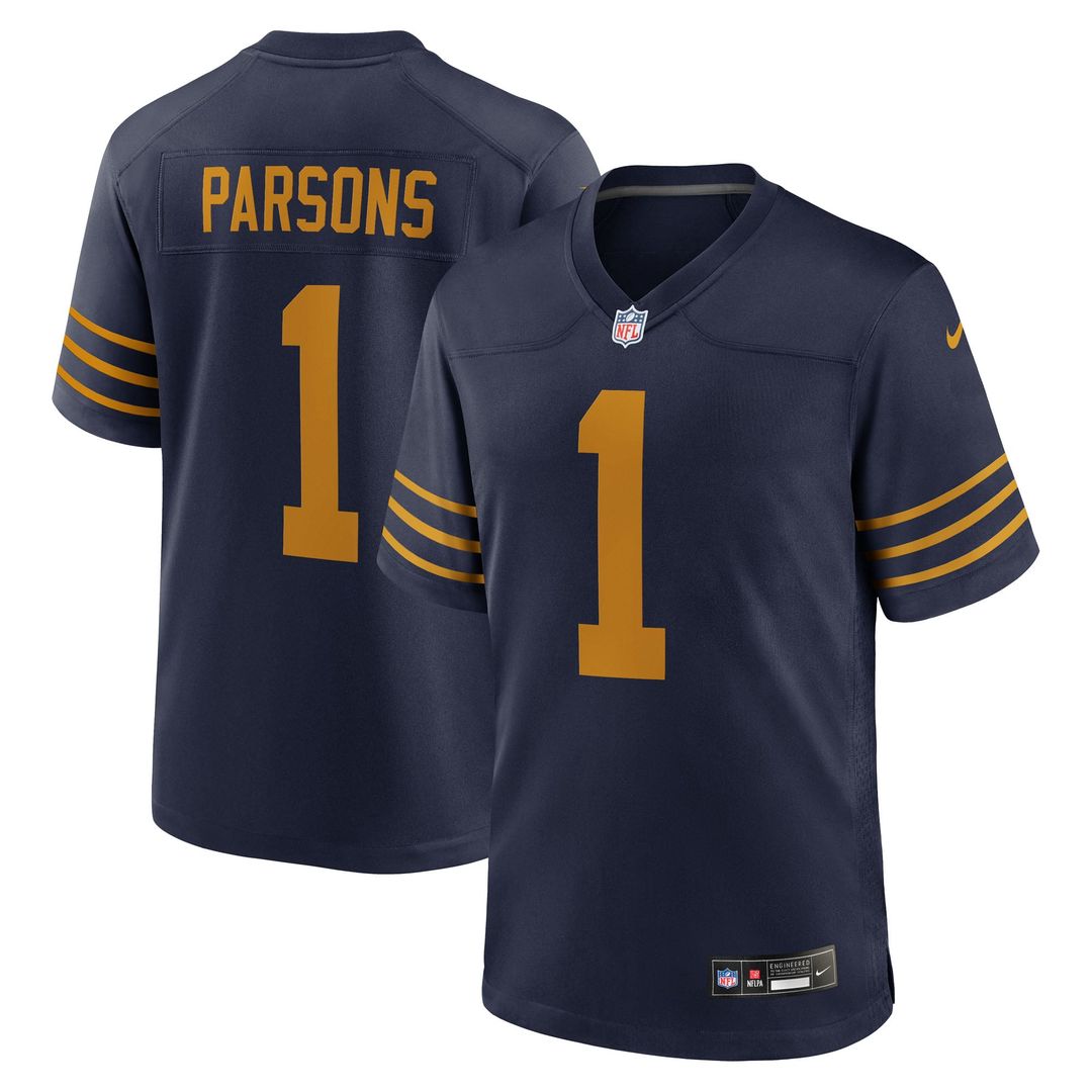 Men's Nike Green Bay Packers Micah Parsons Green Game Player NFL Jersey