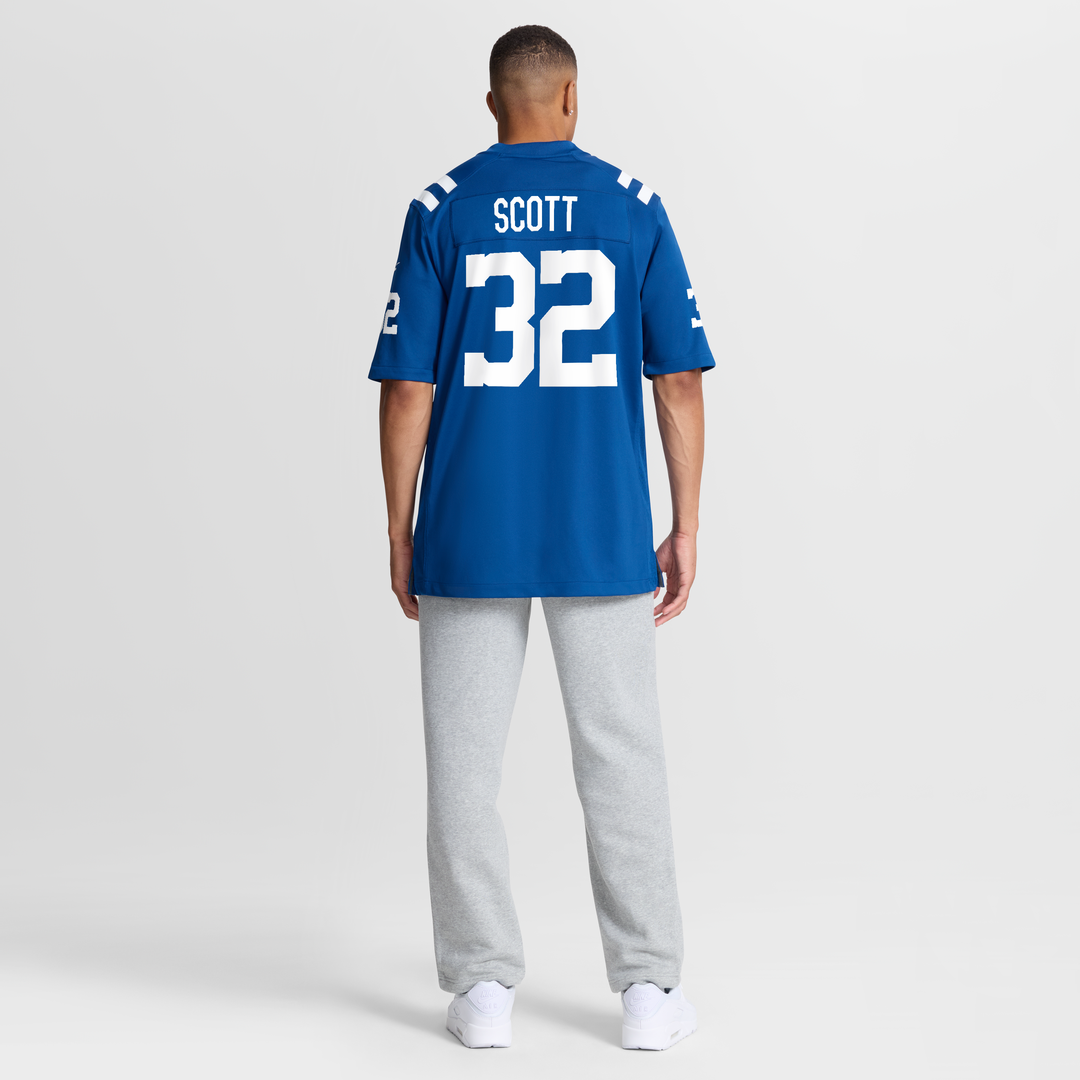 Men's Nike Indianapolis Colts Daniel Scott Royal Team Game NFL Jersey