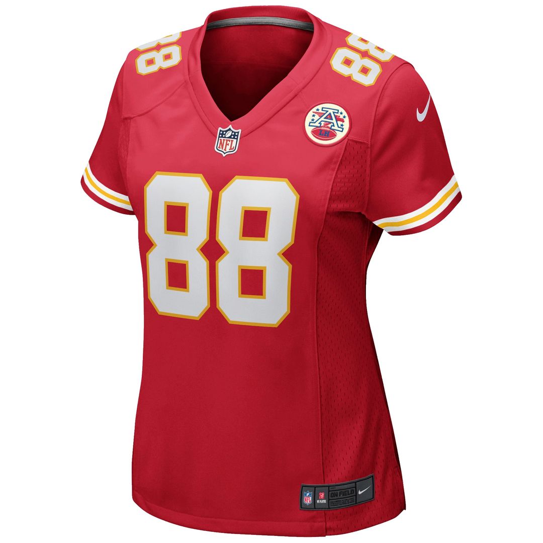 Women's Nike Kansas City Chiefs Tony Gonzalez Red Game Retired Player NFL Jersey