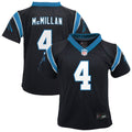 Toddler Nike Carolina Panthers Tetairoa McMillan Black Game NFL Jersey
