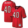 Men's Mitchell & Ness Tampa Bay Buccaneers Mike Alstott Red Legacy Replica NFL Jersey