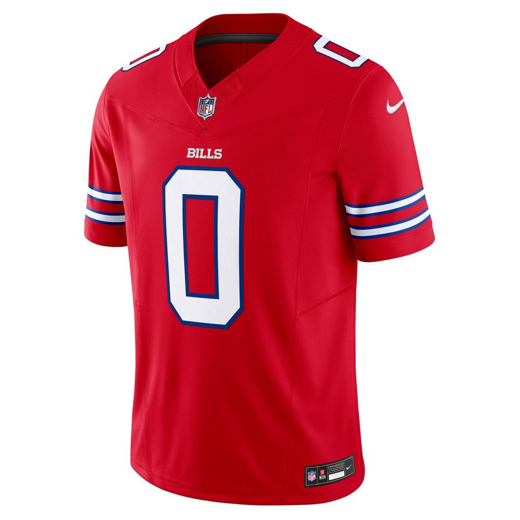 Men's Nike Buffalo Bills Keon Coleman Red Alternate Vapor F.U.S.E. Limited NFL Jersey