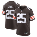 Men's Nike Cleveland Browns Andre Szmyt Brown Team Game NFL Jersey