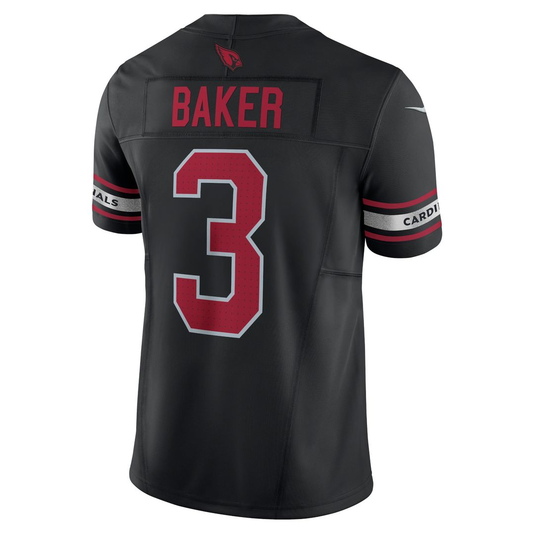 Men's Nike Arizona Cardinals Budda Baker Black Vapor F.U.S.E. Limited NFL Jersey