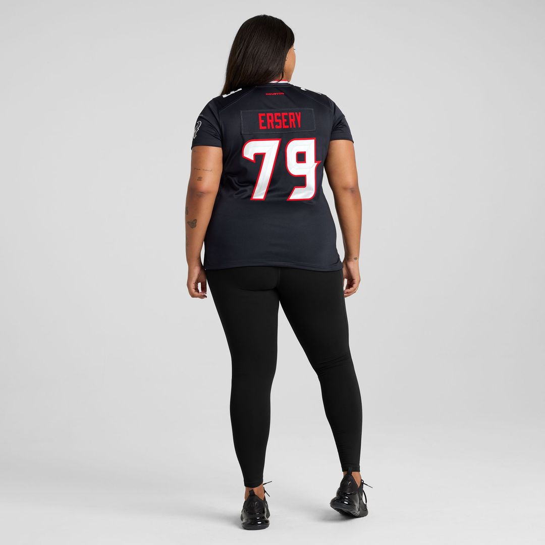 Women's Nike Houston Texans Aireontae Ersery Navy Team Game NFL Jersey