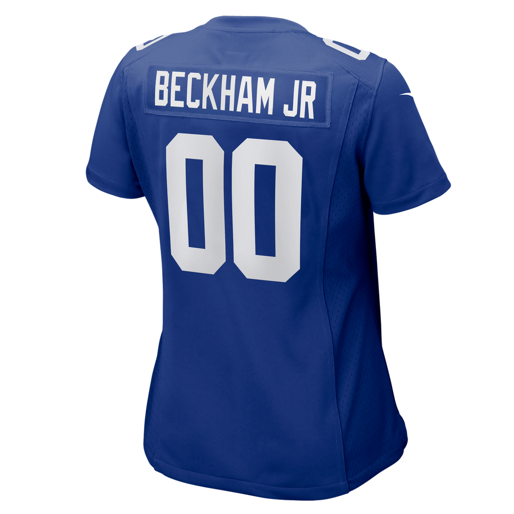 Women's Nike New York Giants Odell Beckham Jr. Royal Team Game NFL Jersey