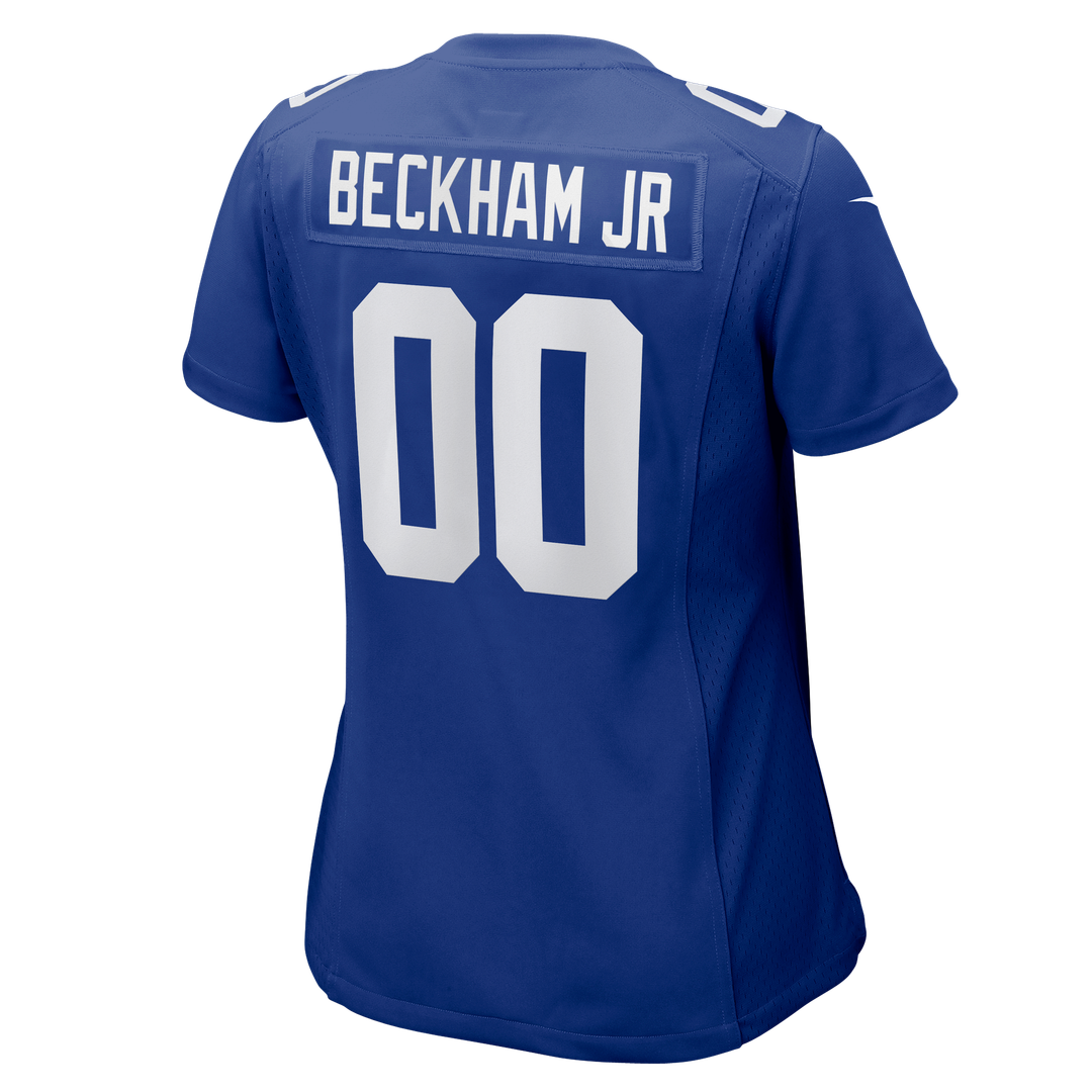 Women's Nike New York Giants Odell Beckham Jr. Royal Team Game NFL Jersey