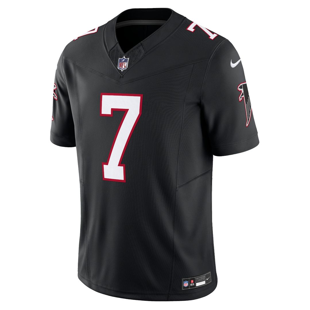 Men's Nike Atlanta Falcons Bijan Robinson Black Alternate Vapor F.U.S.E. Limited NFL Jersey