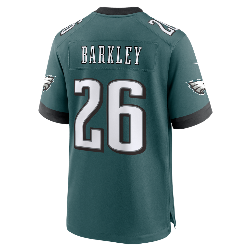 Men's Nike Philadelphia Eagles Saquon Barkley Kelly Green Alternate Game NFL Jersey