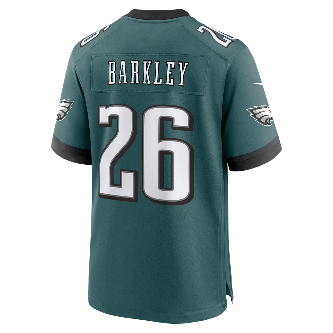 Men's Nike Philadelphia Eagles Saquon Barkley Kelly Green Alternate Game NFL Jersey