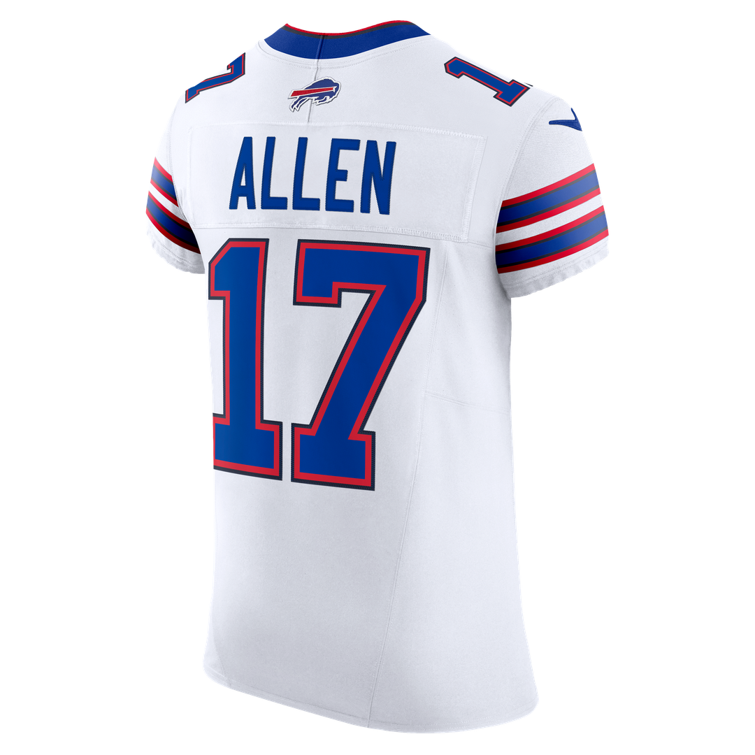 Men's Nike Buffalo Bills Josh Allen White Vapor F.U.S.E. Elite NFL Jersey