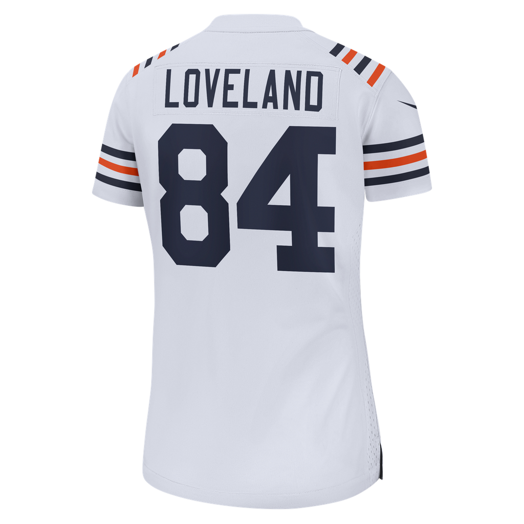 Women's Nike Chicago Bears Colston Loveland Navy Team Game NFL Jersey