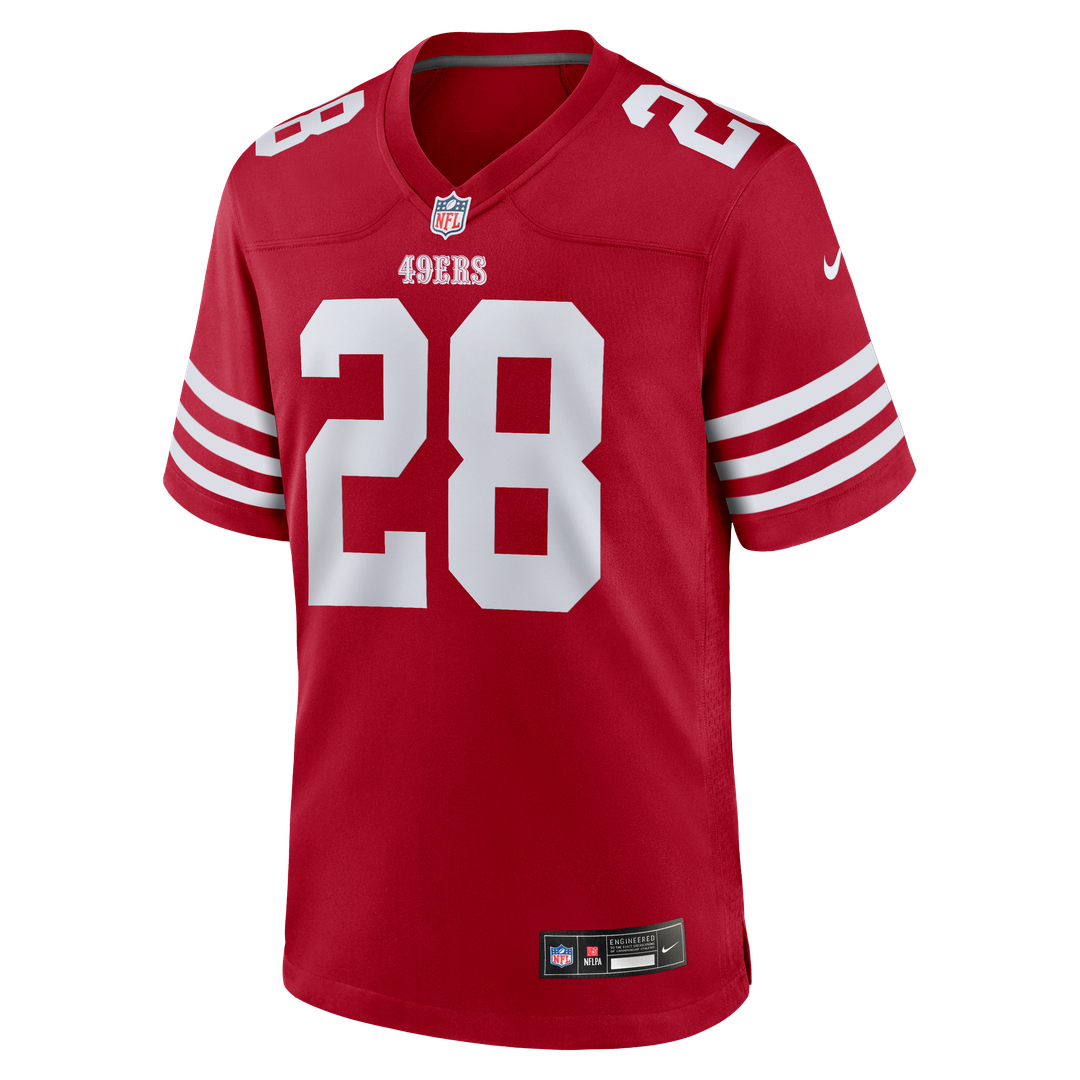 Men's Nike San Francisco 49ers Darrell Luter Jr. Scarlet Game NFL Jersey