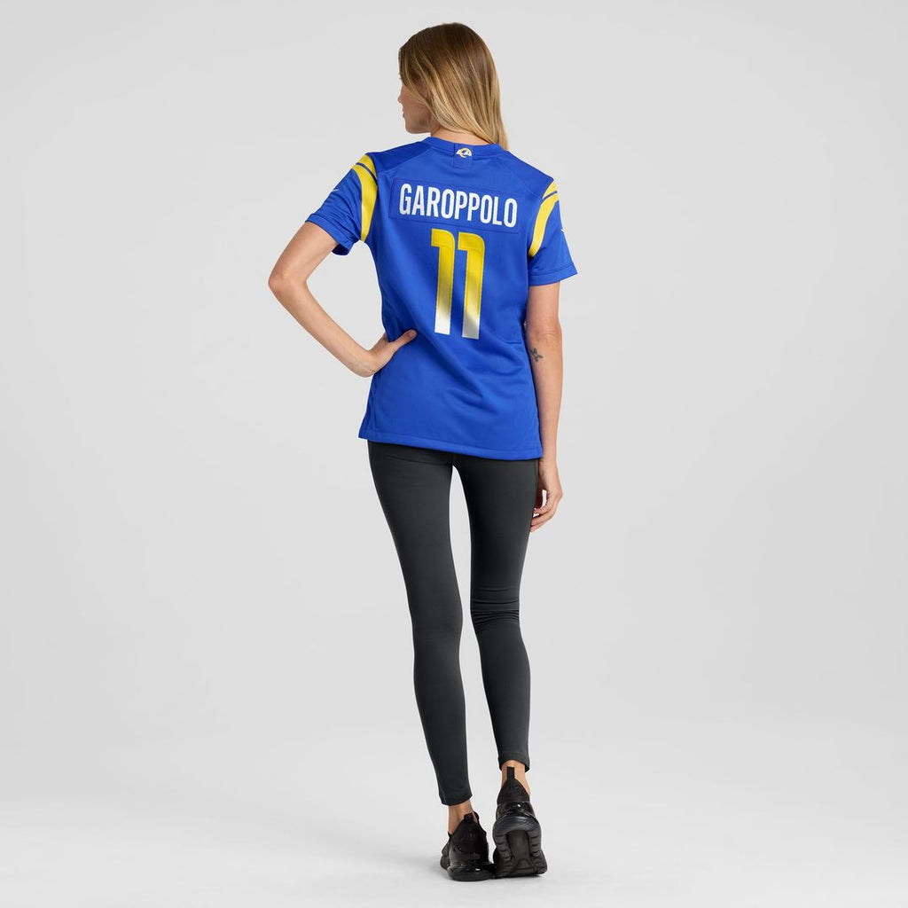 Women's Nike Los Angeles Rams Jimmy Garoppolo Royal Team Game NFL Jersey