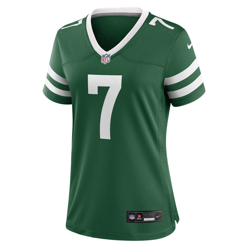 Women's Nike New York Jets Geno Smith Legacy Green Game NFL Jersey